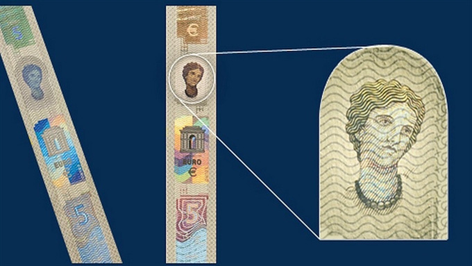 Помимо улучшенных элементов безопасности, банкноту будет украшать портрет «Европы» из греческой мифологии.